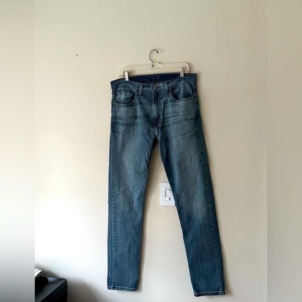 Levi’s Strauss & Co 512 Medium Wash Jeans W34 X L34 - Picture 2 of 16